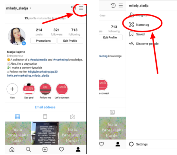 Kako napraviti Nametag na instagramu- Dnevnik Virtuelnog Asistenta I.png